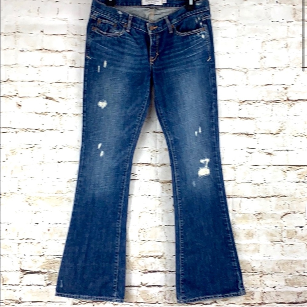 Abercrombie & Fitch Distressed Denim Jeans
